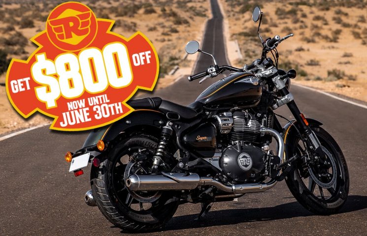 RABAIS DE $800 SUR LES MOTOS ROYAL ENFIELD